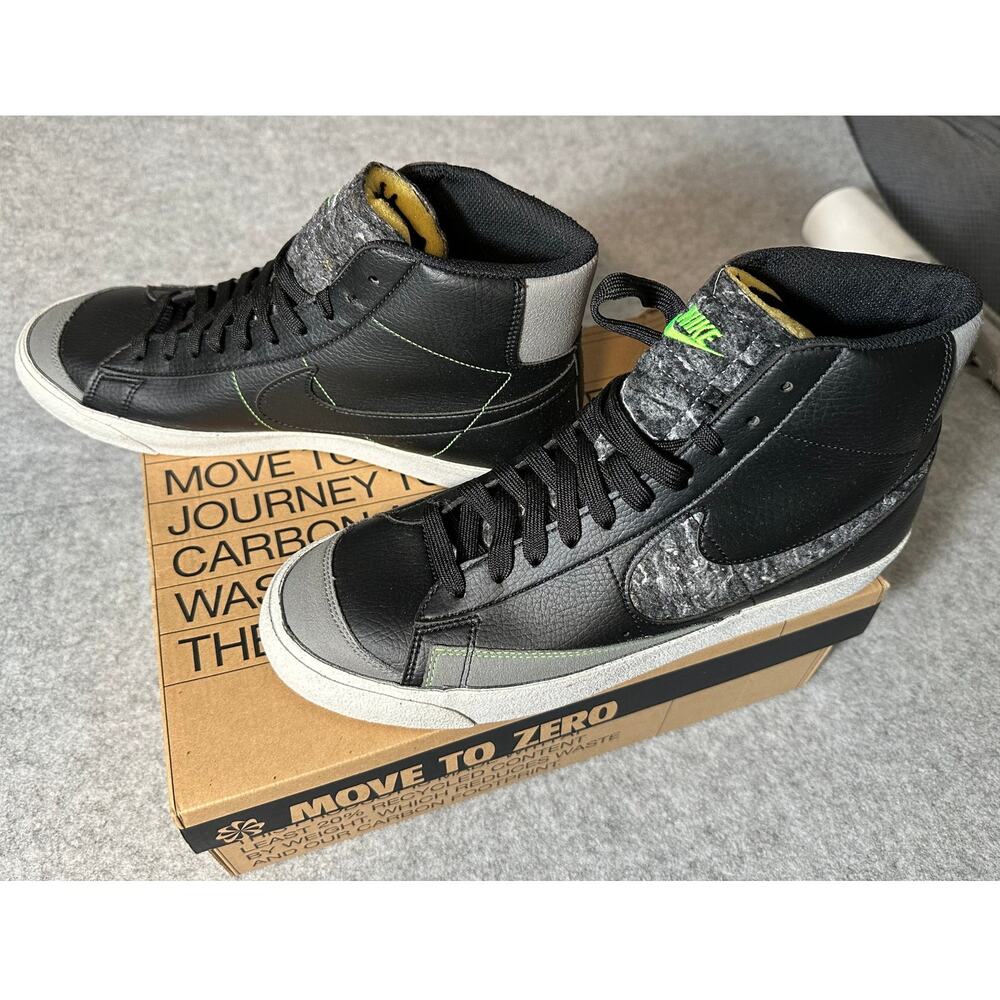 Nike Blazer Mid '77 Vintage 'Recycled Wool Pack - Black Electric Green'